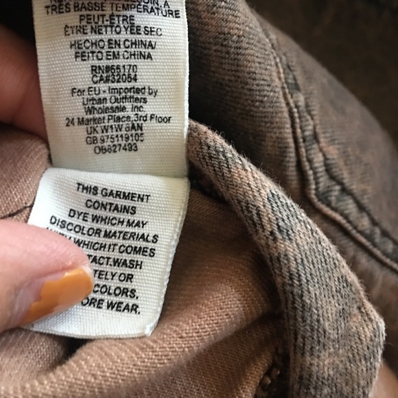 Free People Torn Up Printed Overall Leopard Jumper Size 6 - Picture 10 of 10